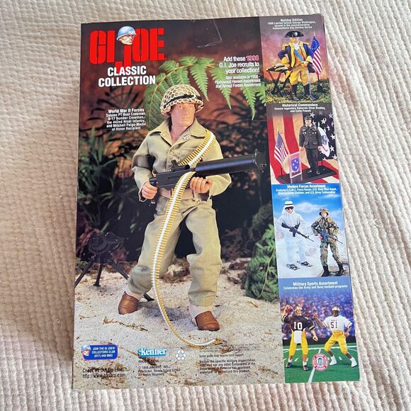 Vintage GI Joe 442nd Infantry Nisei Soldier Figure WWII Classic Collection 1990s - Picture 2 of 16